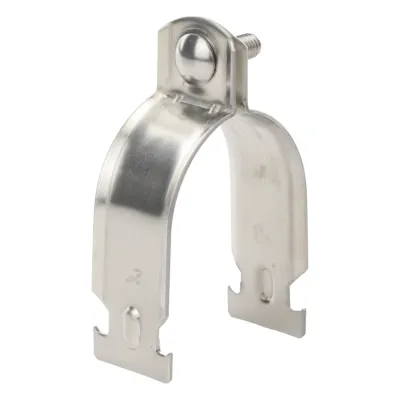 Abrazadera de Acero Inoxidable de 2 " Para Unicanal Tipo Strut