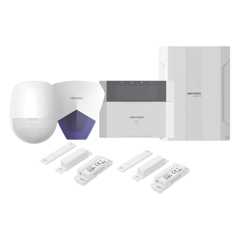 KIT Panel de Alarma AX HYBRID PRO / 1 Panel Híbrido / 1 Teclado LCD / 1 PIR / 2 Contactos Magnéticos / 1 Sirena Azul