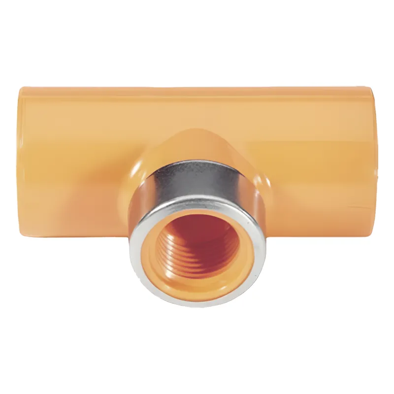 CONECTOR EN T 3/4" X 1/2" FPT