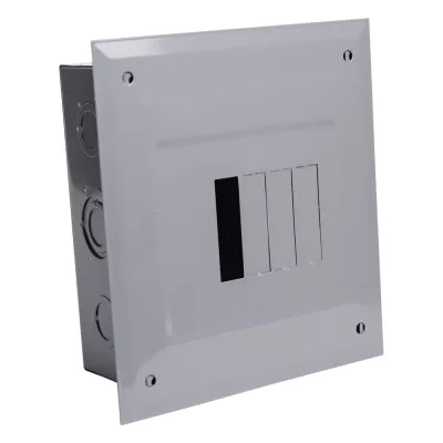 Centro de Carga para Empotrar, 04 Polos, 100 A, 1 Fase 3 Hilos, 120/240 V AC, 60Hz