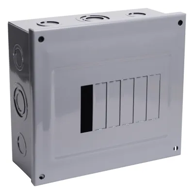 Centro de Carga para Sobreponer, 06 Polos, 60 A, 1 Fase 3 Hilos, 120/240 V AC, 60Hz