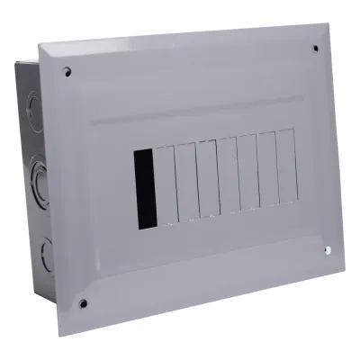 Centro de Carga para Empotrar, 08 Polos, 100 A, 1 Fase 3 Hilos, 120/240 V AC, 60Hz