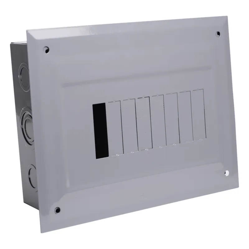 Centro de Carga para Empotrar, 08 Polos, 100 A, 1 Fase 3 Hilos, 120/240 V AC, 60Hz