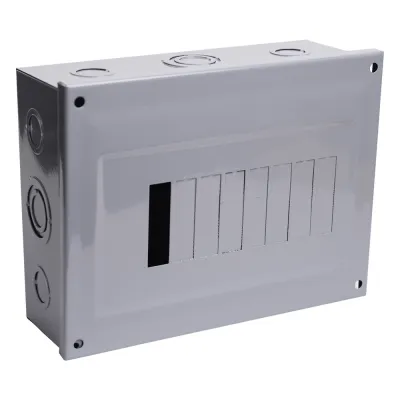 Centro de Carga para Sobreponer, 08 Polos, 100 A, 1 Fase 3 Hilos, 120/240 V AC, 60Hz