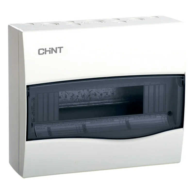 Caja de distribución para sobreponer, IP40, 12 módulos (SKU: 8101007)
