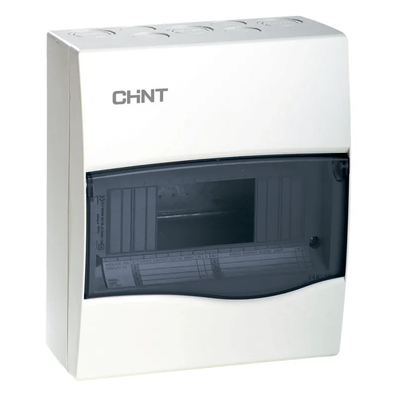Caja de distribución para sobreponer, IP40, 08 módulos (SKU: 8101011)