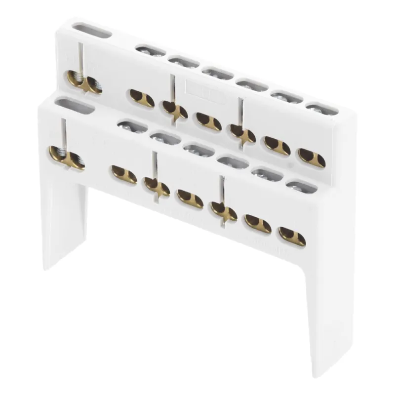 Soporte + Barra de Conexion (12/24/36 MOD) (12+2 ENTR.) IP40