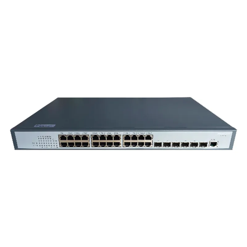 Switch Core Gigabit / Administrable Capa 3 / 24 Puertos 1000 Mbps / 6 Puertos SFP+ 10 G de Uplink / IGMP / VLAN / GRMP