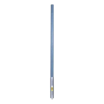 Antena Colineal "Aurora" Omni de Fibra de Vidrio para Base, 450-512 MHz, 6 dBd, 500 Watt, Uso Rudo, Bajo PIM, DIN 7-16 Hem, Inclinación Opcional "Tilt": 0 a 10 Grados).