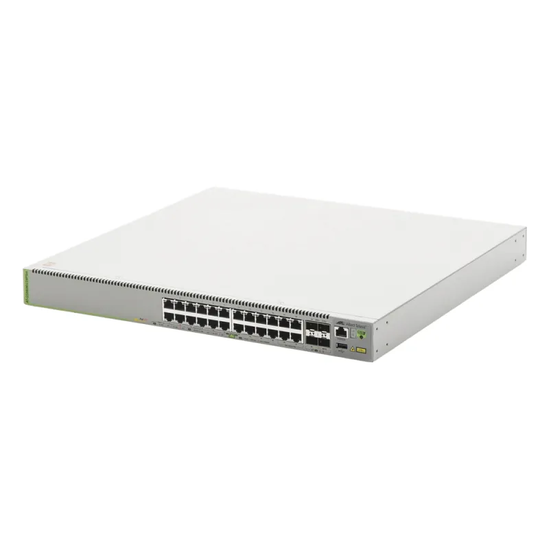 Switch L3, Stack, 20 puertos 1G POE+, 4 MultiGigabit POE+, 4 puertos SFP+, PSU FIJA