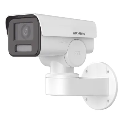 Bala IP PTZ 4 Megapixel / Lente Mot. 2.8 a 12 mm / Luz IR 50 mts / WDR 120 dB / PoE / IP66 / Microfono Integrado / Micro SD / Ultra Baja Iluminación