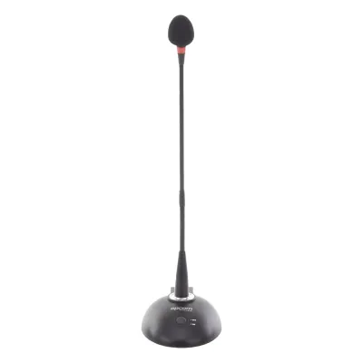 Micrófono | Cuello de Ganso con Base | Soporta Phantom | Salida Balanceada XLR