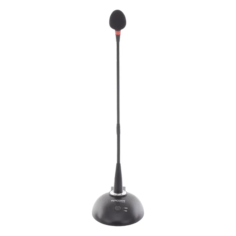Micrófono | Cuello de Ganso con Base | Soporta Phantom | Salida Balanceada XLR