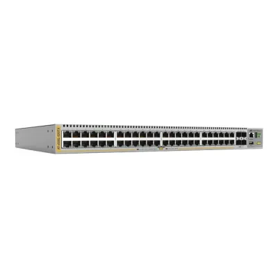 Switch L3 Stackable, 48x 10/100/1000-T, 4x SFP+, Fuente redundante integradas (TAA compliant version)