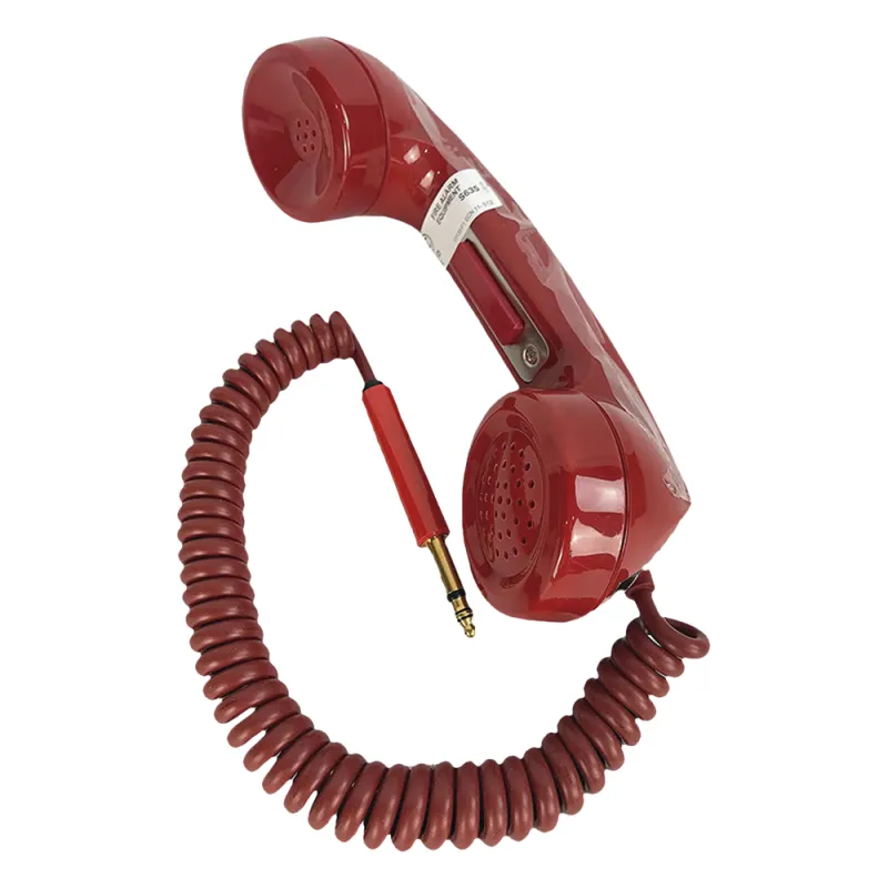 Auricular remoto para comunicación de bomberos, compatible con el sistema de telefonía NFC-FFT