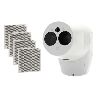 Detector Lineal De Humo Motorizado, Alcance Hasta 120m, Alineación Automatica, Por Haz Reflejado, Convencional, Compatible Con Todos Los Paneles De Detección De Incendio (0200-11650)