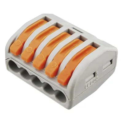 Conector Compacto para 1 Cable de Entrada 4 Cables de Salida / Cables Compatibles 12AWG-28AWG