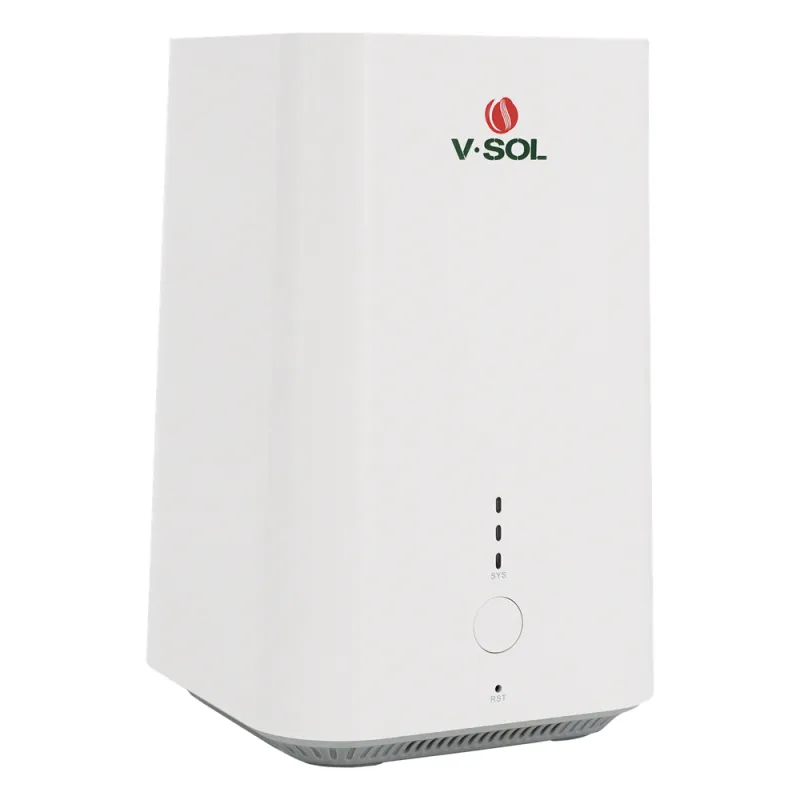 Router Inalámbrico Doble Banda (2.4 y 5 GHz) / Hasta 1200 Mbps / Soporta MESH con las ONUs Doble banda de V-SOL / 4 Antenas de 5dBi / MIMO 2x2 /