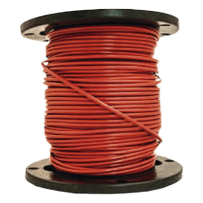 Carrete de 500 metros / Cable fotovoltaico / Rojo / Recubrimiento XLPE / 4mm² / 12 AWG / Hasta 1,800 Vcc