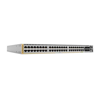 Switch multigigabit de capa 3 apilable 48 puertos RJ45 1G/2.5G/5G/10G, 4 puertos QSFP+/QSFP28 40G/100G
