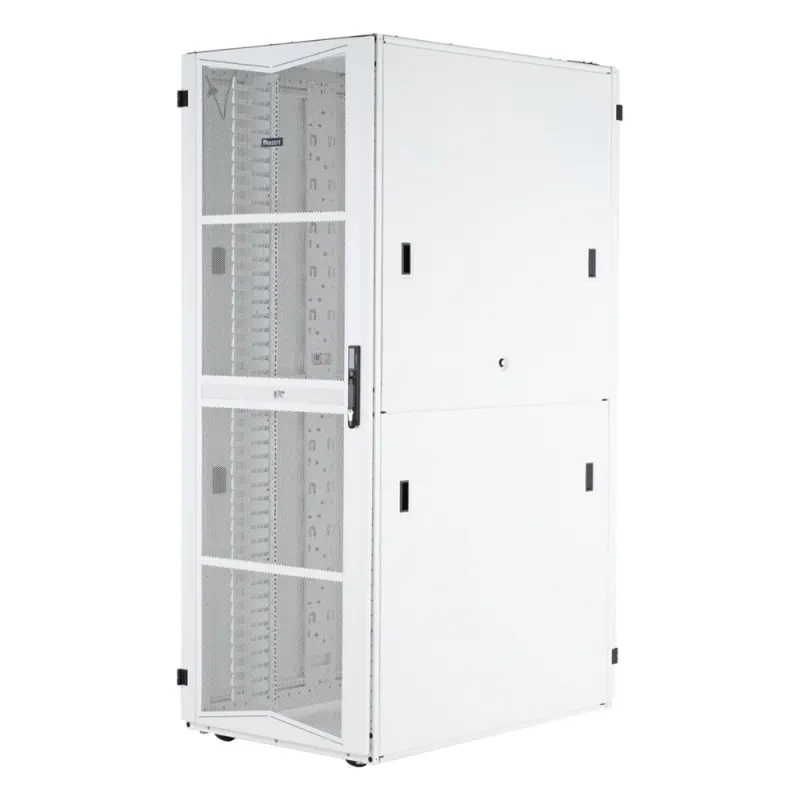 Gabinete FlexFusion para Centros de Datos, 42 UR, 600 mm de Ancho, 1070 mm de Profundidad, Fabricado en Acero, Color Blanco