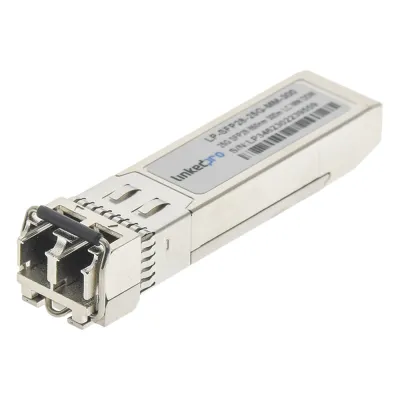 Transceptor Óptico SFP28 (Mini-Gbic) / Multimodo 850 nm / 25 Gbps / 25GBASE-SR / Conectores LC/UPC Dúplex / DDM / Hasta 300 m