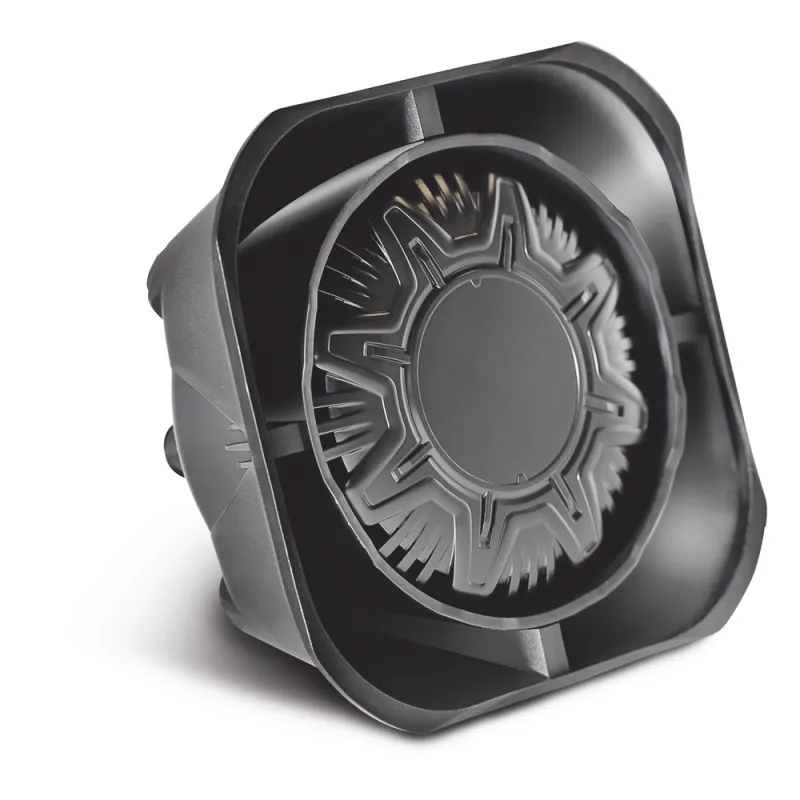 Bocina Compacta de Uso Rudo, 100 Watts de Potencia, Ideal Para Vehículos de Encubierto, Montaje Universal, 11 Ohms de Impedancia