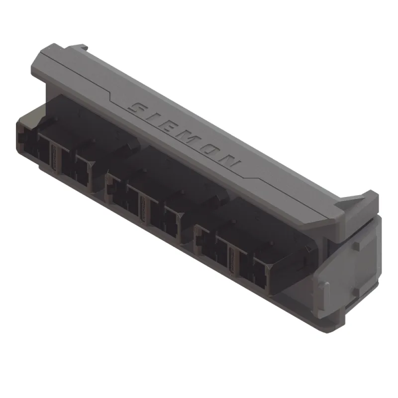 Placa Acopladora LightVerse, 3 Conectores Dúplex SC, Acepta hasta 6 Hilos de Fibra Monomodo o Multimodo (No Shuttered)