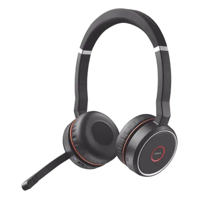 Diadema / Auricular Jabra Evolve 75 SE Stereo / Bluetooth + USB-A / Cancelación Activa de Ruido / Compatible UC (7599-848-109)