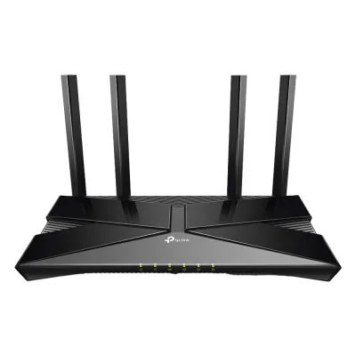 Router WiFi6 AX3000 / MIMO 2X2 / EasyMesh / 1 Puertos Gigabit WAN + 4 Puertos Gigabit LAN / OFDMA / Beamforming / WPA3 / Tether App / HomeShield