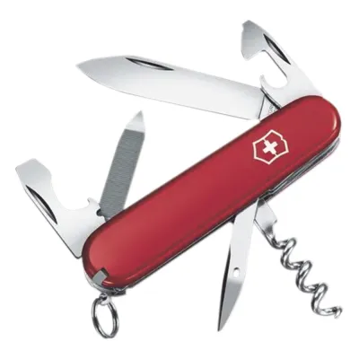 Navaja Victorinox de Bolsillo Sportsman Multiherramienta con 13 Funciones.