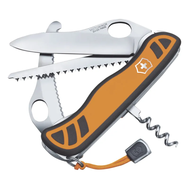 Navaja Victorinox Grande Hunter XT Grip Multiherramienta con Cachas y 6 Funciones. Hojas para una Mano.