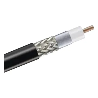 Carrete de 305 Metros (1000 Pies) de Cable Coaxial Tipo RG-8 50 Ohms C/Conductor de Aluminio Recubierto de Cobre EstaÑado y Malla D/ de Aluminio Recubierto Cobre EstaÑado