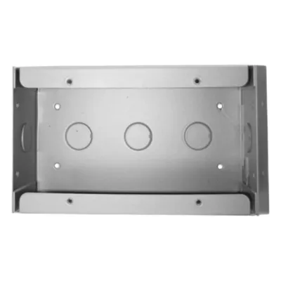 Caja de montaje en superficie de 3 gangs para anunciadores remotos LCD-80F y FDU-80