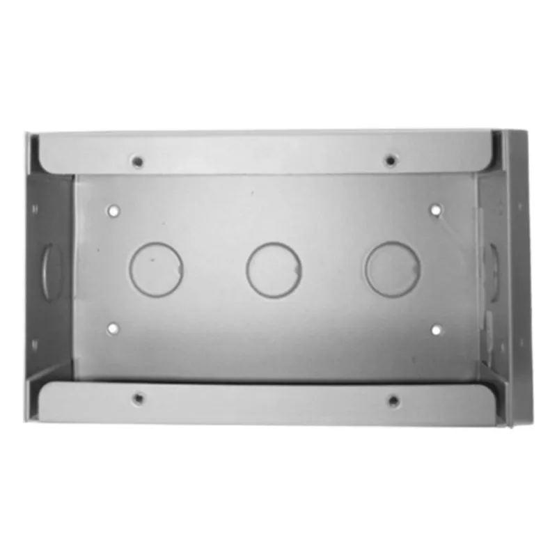 Caja de montaje en superficie de 3 gangs para anunciadores remotos LCD-80F y FDU-80