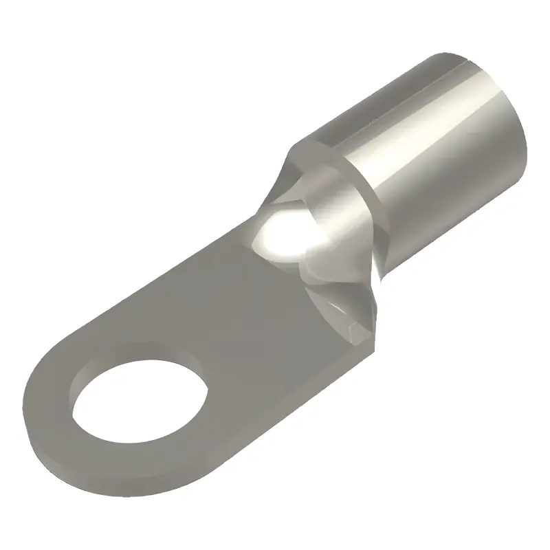 Zapata Terminal de Ojillo para Tornillo 3/8 " (10 mm) y Calibre 8 AWG.