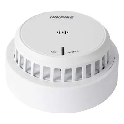 (HikFire) Detector de Humo Óptico Hikvision / Tecnología Avanzada de Detección de Incendios / Alarma Temprana y Fiabilidad Certificada