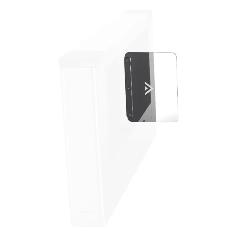 Aleta de Acrílico para formar carriles de 110 cms en torniquetes Hikvision Series DS-K3B501 y DS-K3B601 / Uso en accesos amplios para silla de ruedas