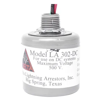 Protector de Descargas Atmosféricas, Diseñado Para Sistemas Fotovoltaicos, Uso en Corriente Directa, 0-500 Vcc