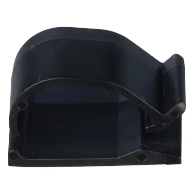 Clip de Nylon 6.6 con Adhesivo, Para Cables de Hasta 9.7 mm de Diámetro, Uso Interior/Exterior, Color Negro, Paquete de 100pz