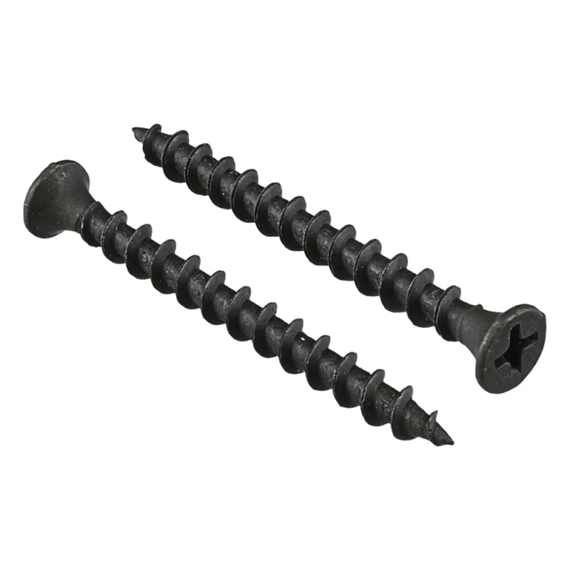 Tornillo - Pija Multiusos fosfatizada #8 x 1", Bolsa con 100 piezas.