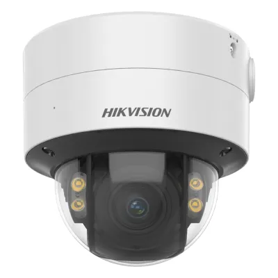 Domo IP 4 Megapixel / Imagen a Color 24/7 / Lente 2.8 - 12 mm / Luz Blanca 40 mts / WDR 130 dB / Exterior IP67 / IK10 / Captura Facial / Videoanaliticos / AcuSense