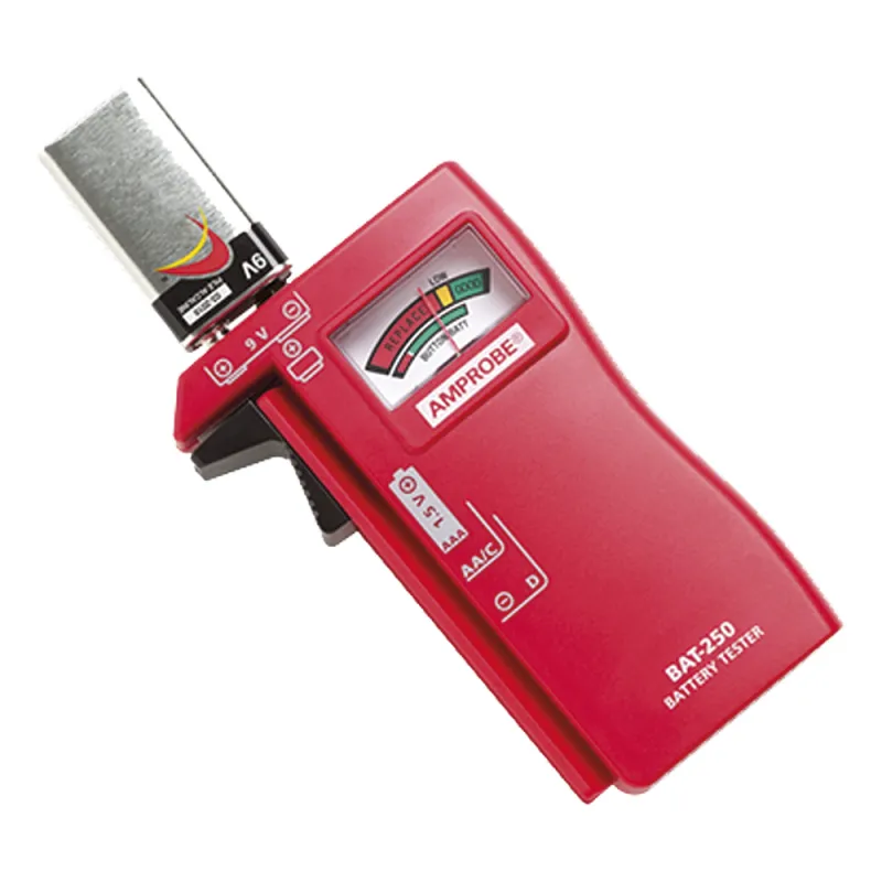 Probador de Baterías 9 Vcc / 1.5 Vcc [AA-AAA-C-D]