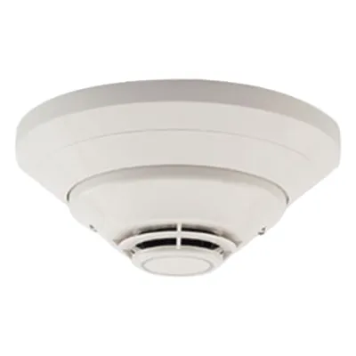 Detector de calor inalámbrico direccionable, temperatura fija 57 °C, malla SWIFT FlashScan, batería de litio 2 años