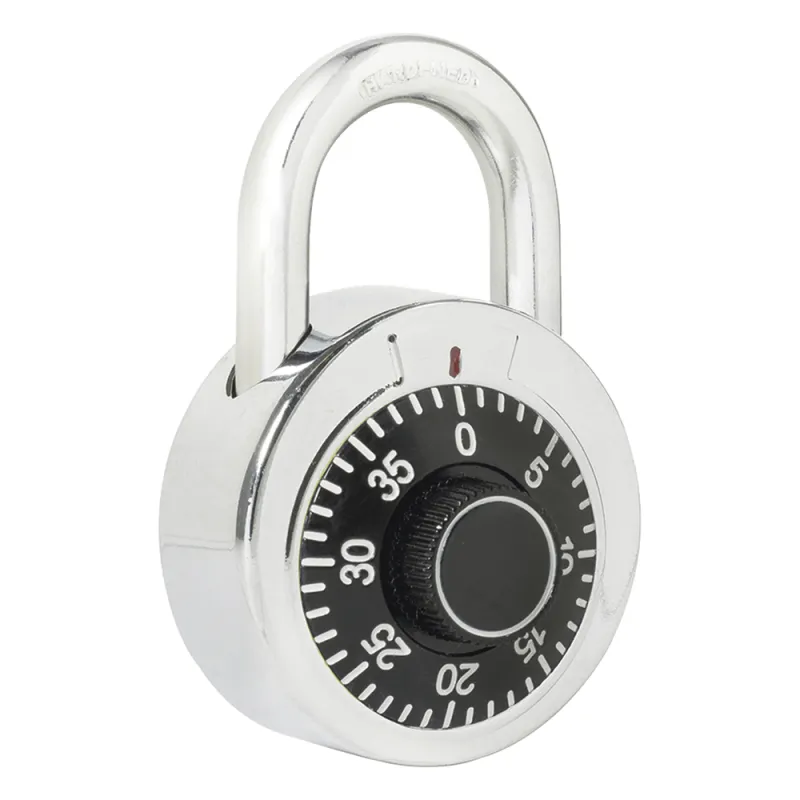 Candado de Combinación / Medida 50 mm/ Nivel de Seguridad 3 / Combinación de Disco / Color Negro.