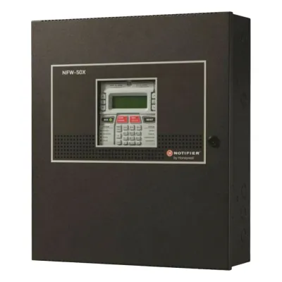 Panel direccionable de detección de incendio serie FireWarden con comunicador IP y POTS preinstalado, hasta 50 dispositivos