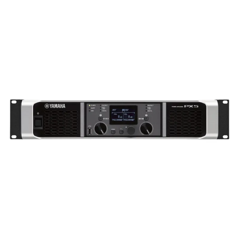 Amplificador de audio Clase D | 500 W x 2 a 8Ω | 800 W x 2 a 4Ω. | Baja Impedancia | Procesamiento Inteligente