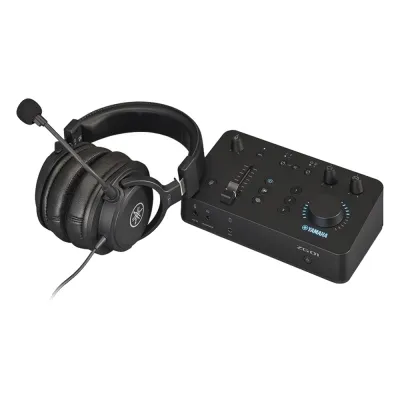 Kit de Audio para Gaming | Controlador + Auriculares | Entradas/Salidas de Audio y Video | Conexión USB