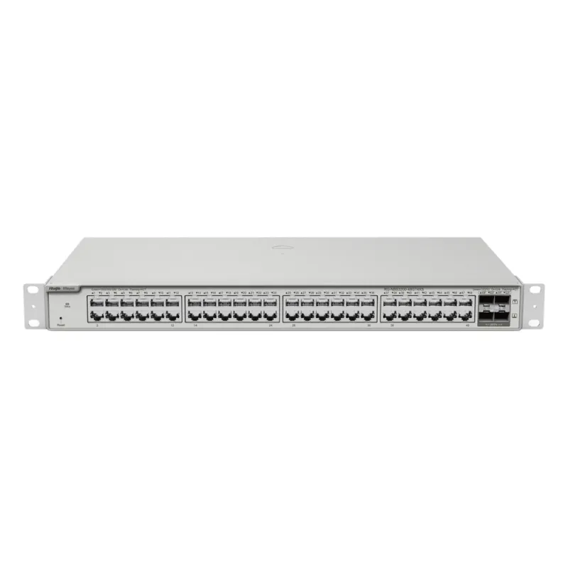Switch Administrable Capa 2+ Plus, con 48 puertos Gigabit + 4 SFP+ para fibra 10Gb, gestión gratuita desde la nube