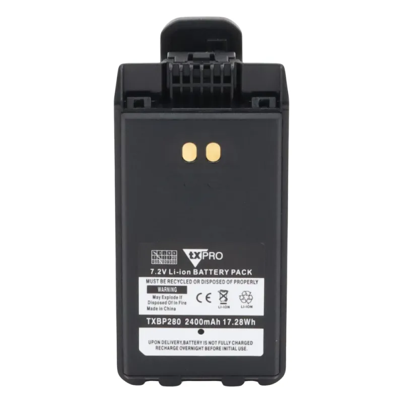 Batería de Li-Ion de 2400mAh (typ), para radios IC-F1100 / F2100D